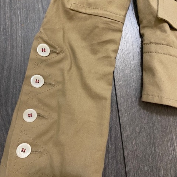 Dsquared2 Cropped Fitted Safari Jacket Size XS - Picture 5 of 10